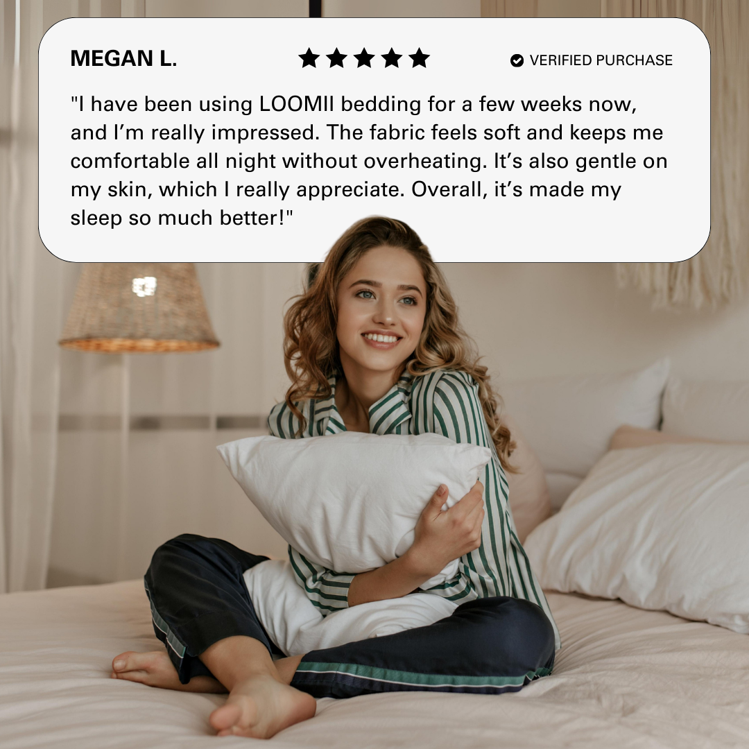 Ocean Blue Eucalyptus Lyocell Bedding Set