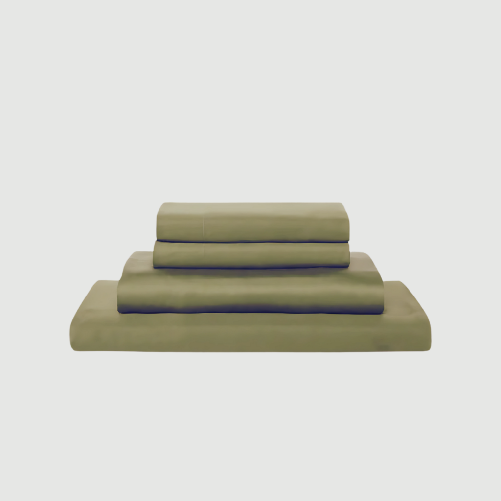 Loomii® – Olive Green Eucalyptus Lyocell Bedding Set