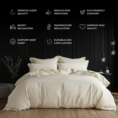 Dark Brown Eucalyptus Lyocell Bedding Bundle