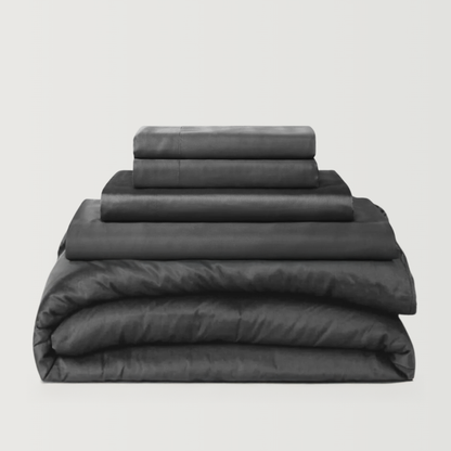 Dark Brown Eucalyptus Lyocell Bedding Bundle