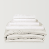 Off White Eucalyptus Lyocell Bedding Bundle